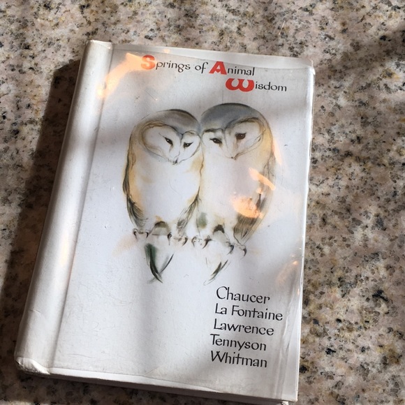 Other - Small Book “Springs Of Animal Wisdom” Owl
